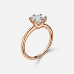 Round Brilliant 6 Claw Engagement Ring