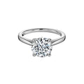Round Cut Diamond Engagement Ring