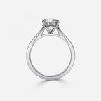 Round Cut Diamond Engagement Ring
