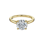 Round Cut Diamond Engagement Ring
