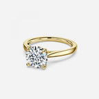 Round Cut Diamond Engagement Ring