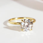 Round Cut Solitaire Engagement Ring