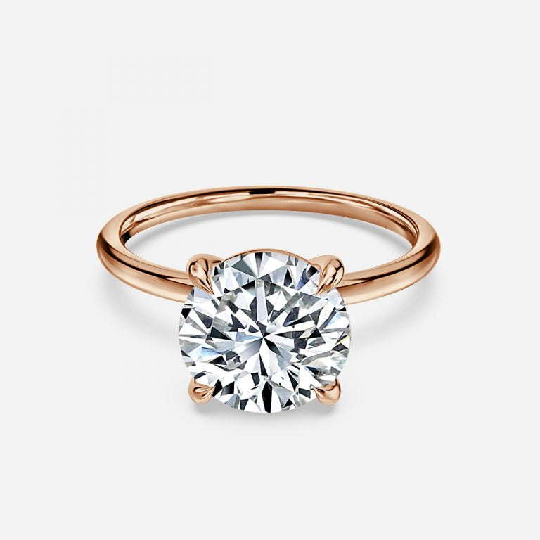 Round Cut Solitaire Engagement Ring