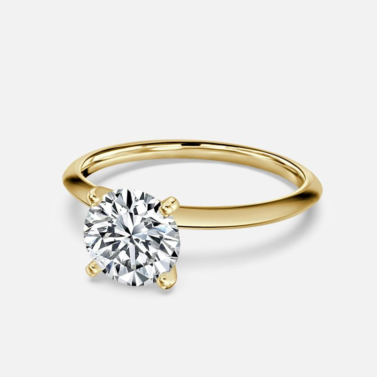 Round Cut Solitaire Engagement Ring