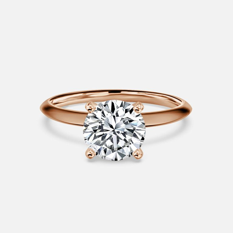 Round Cut Solitaire Engagement Ring
