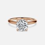 Round Cut Solitaire Engagement Ring