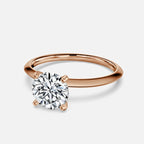 Round Cut Solitaire Engagement Ring