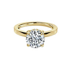 Round Cut Engagement Ring
