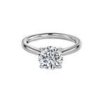 Round Cut Diamond Solitaire Ring
