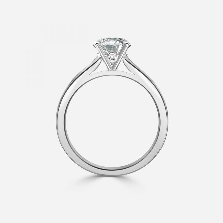 Round Cut Diamond Solitaire Ring