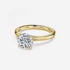 Round Cut Diamond Solitaire Ring