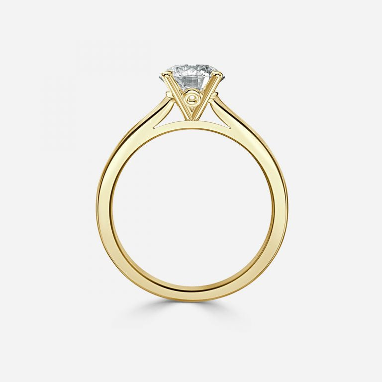 Round Cut Diamond Solitaire Ring
