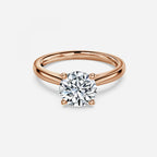 Round Cut Diamond Solitaire Ring