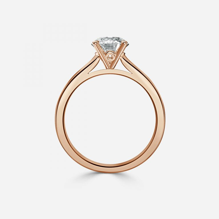 Round Cut Diamond Solitaire Ring