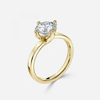 Round Cut Diamond Solitaire Engagement Ring