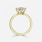 Round Cut Diamond Solitaire Engagement Ring