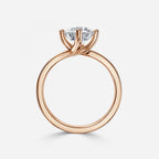 Round Cut Diamond Solitaire Engagement Ring