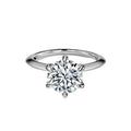 Round Cut Solitaire Engagement Ring