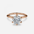 Round Cut Solitaire Engagement Ring