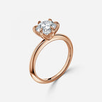 Round Cut Solitaire Engagement Ring