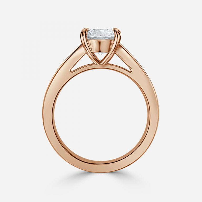 Round Solitaire Engagement Ring