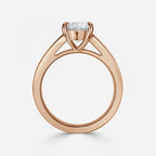Round Solitaire Engagement Ring