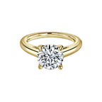Round Solitaire Engagement Ring