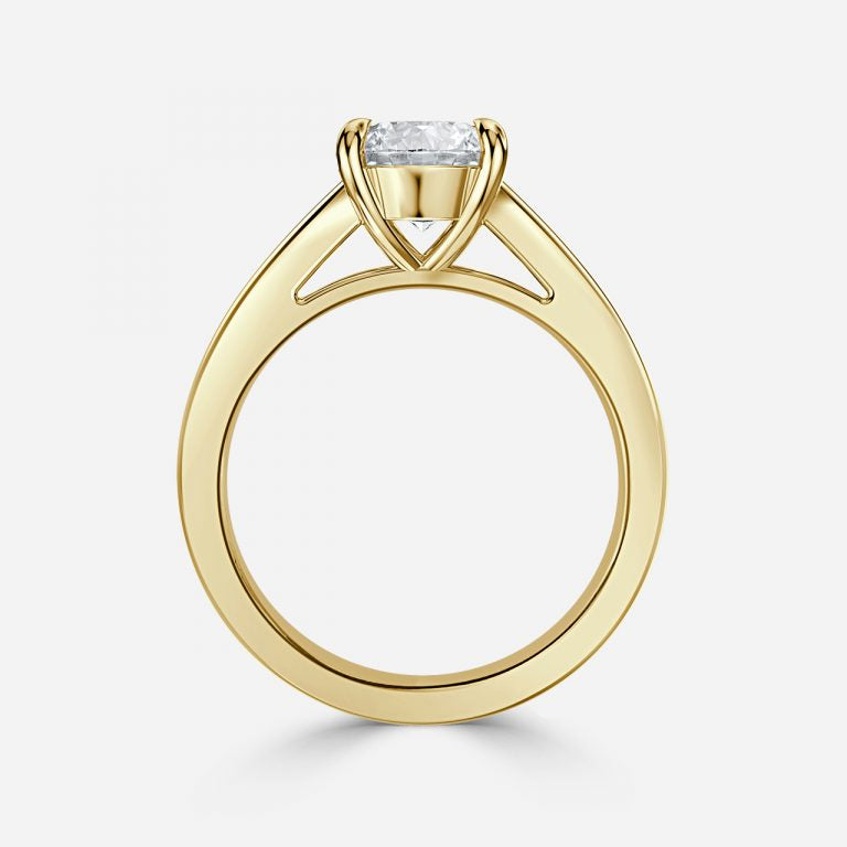 Round Solitaire Engagement Ring