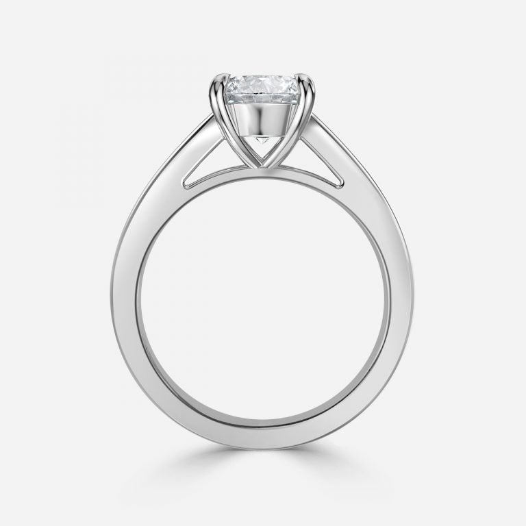 Round Solitaire Engagement Ring