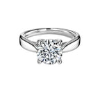 Round Solitaire Engagement Ring