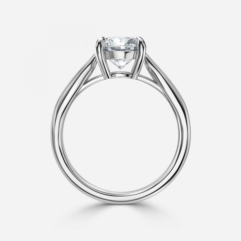 Round Solitaire Engagement Ring