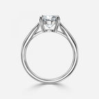 Round Solitaire Engagement Ring