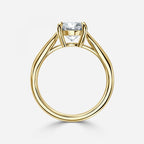 Round Solitaire Engagement Ring