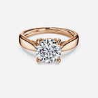 Round Solitaire Engagement Ring