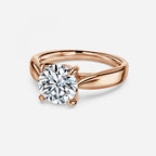 Round Solitaire Engagement Ring