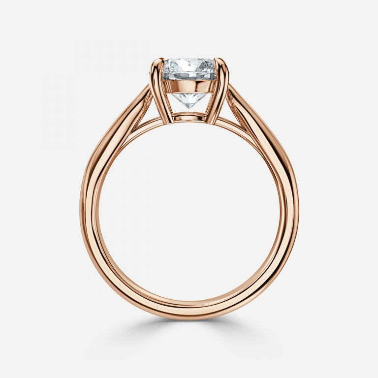 Round Solitaire Engagement Ring