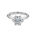 Round Solitaire Engagement Ring