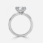 Round Solitaire Engagement Ring