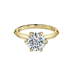 Round Solitaire Engagement Ring