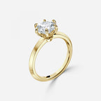 Round Solitaire Engagement Ring