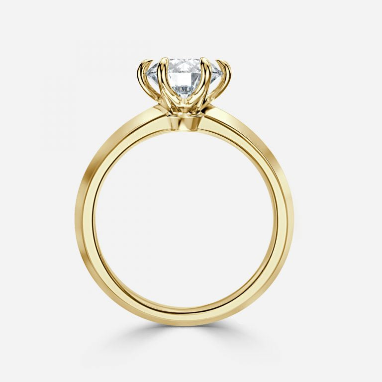 Round Solitaire Engagement Ring