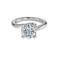 Round Cut Diamond Solitaire Engagement Ring