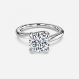 Round Cut Diamond Solitaire Engagement Ring