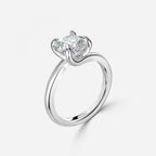 Round Cut Diamond Solitaire Engagement Ring
