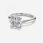 Round Cut Diamond Solitaire Engagement Ring