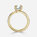 Round Cut Diamond Solitaire Engagement Ring