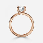 Round Cut Diamond Solitaire Engagement Ring