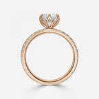 Round Engagement Ring