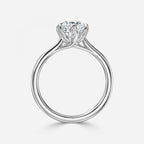 Round Cut Diamond Engagement Ring