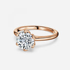 Round Cut Diamond Engagement Ring